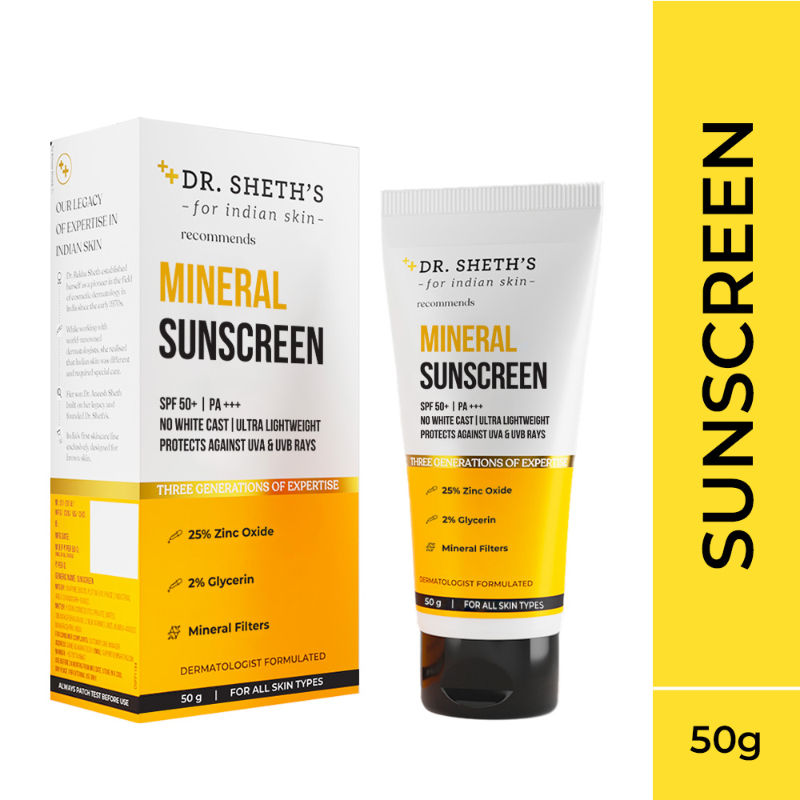 Dr. Sheth's Mineral Sunscreen