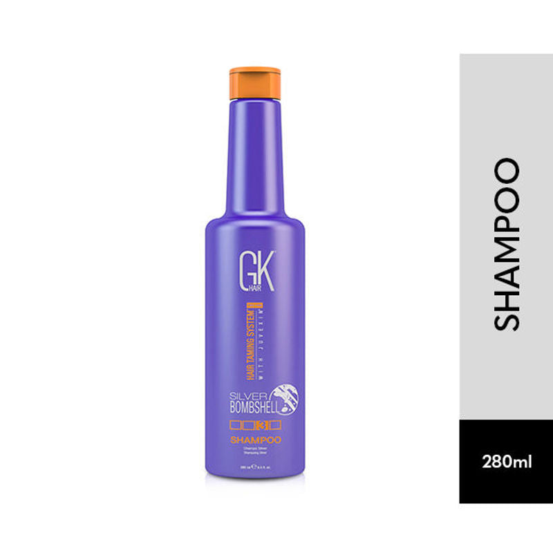 GK Hair Silver Bombshell Shampoo For Blonde & Color - Treated Hairs