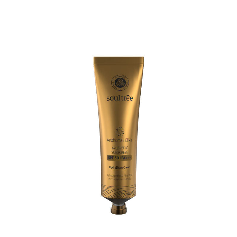 SoulTree Anshumali Elixir Ayurvedic Sunscreen SPF 50 PA+++