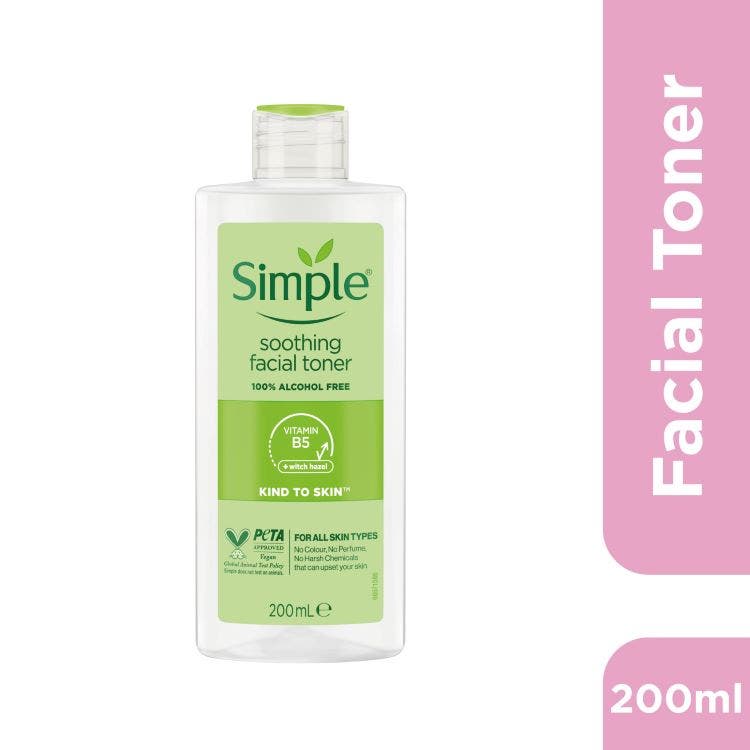 Simple Kind To Skin Soothing Toner 200Ml