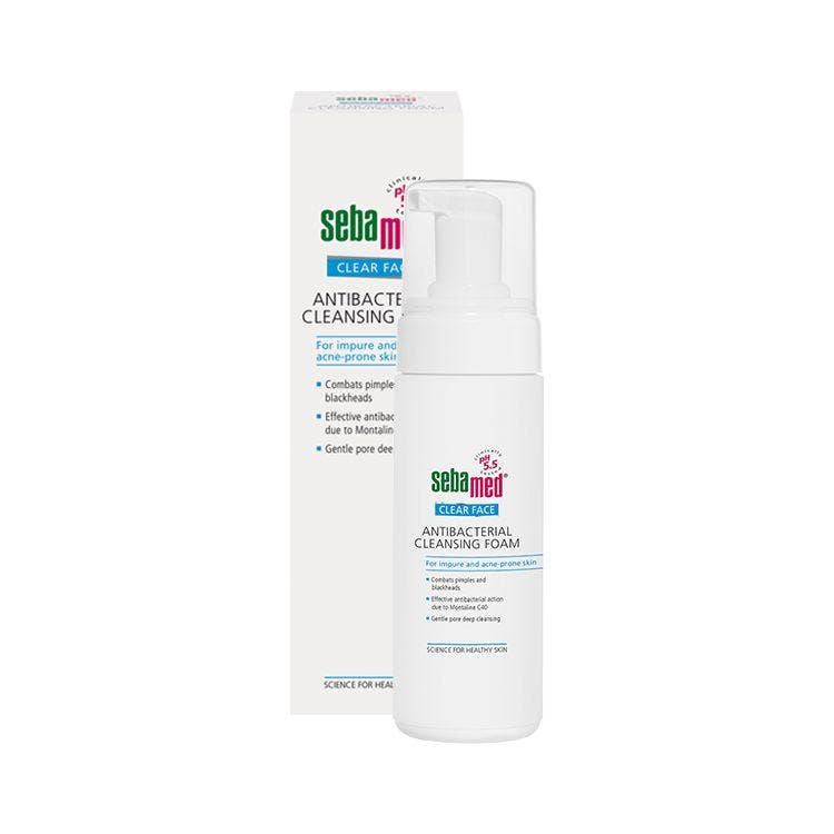 Sebamed Clear Face Antibacterial Cleansing Foam 150Ml