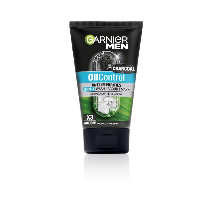 Garnier Men Turbo Light Oil Control Charcoal 100Ml