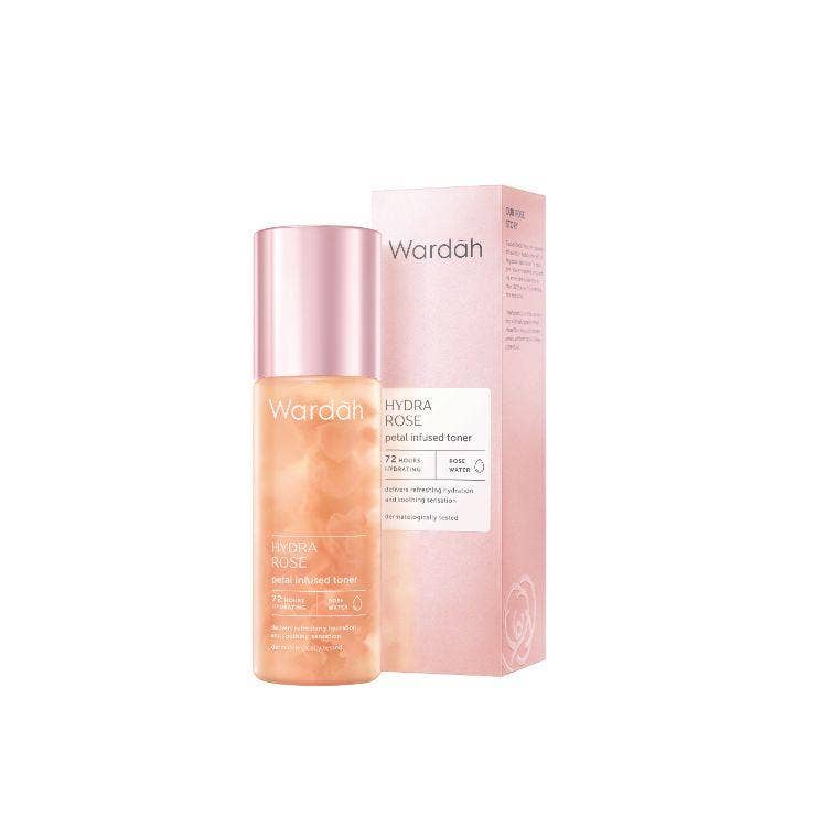 Wardah Hydra Rose Petal Infused Toner 100Ml