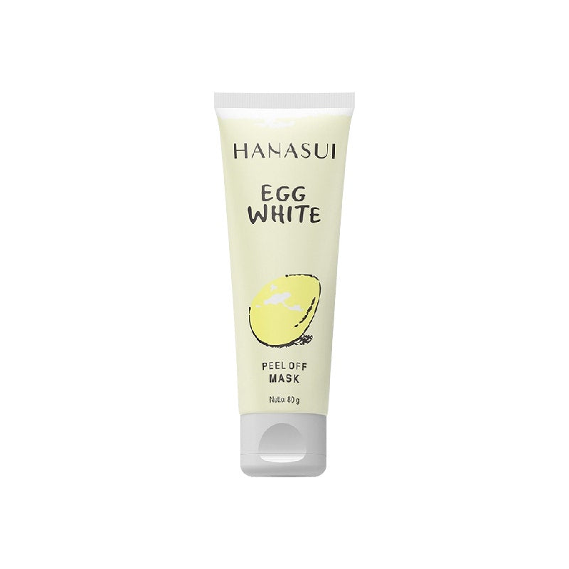 HANASUI EGG WHT P/OFF MASK 80G