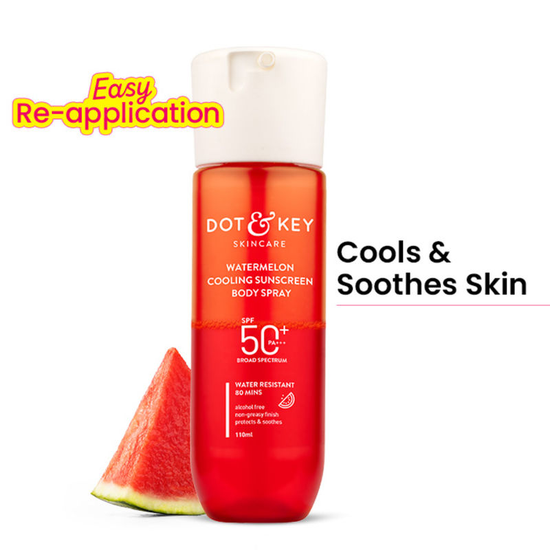 Dot & Key Watermelon Cooling Sunscreen Body Spray With SPF 50+ PA+++
