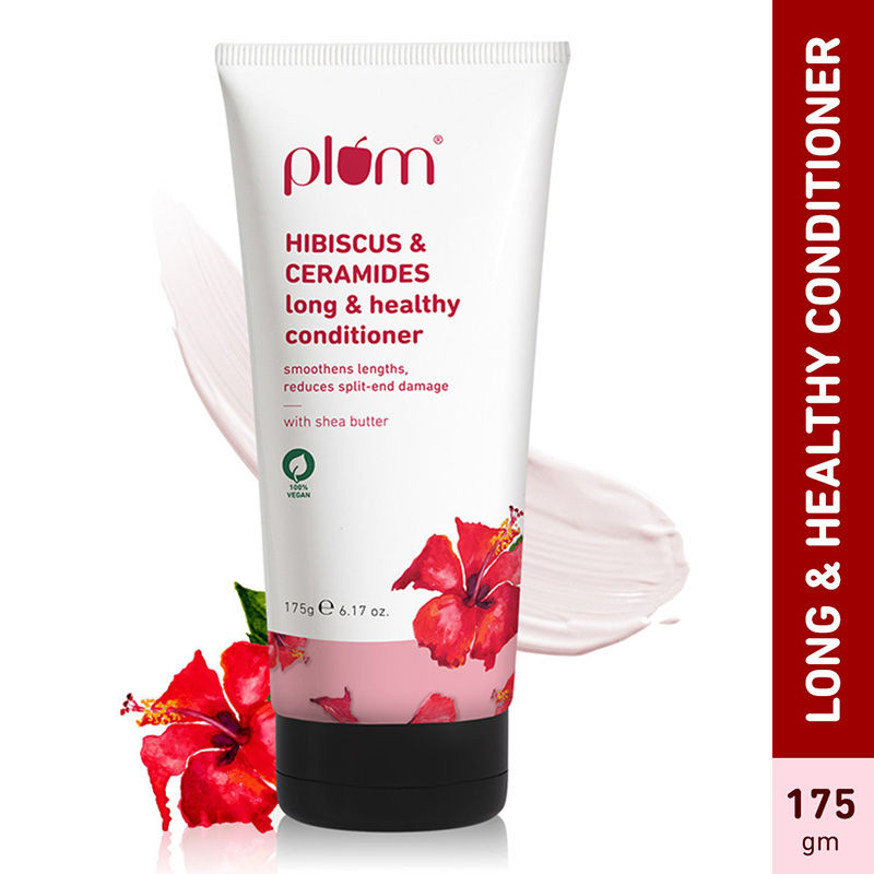 Plum Hibiscus & Ceramides Conditioner For Healthy, Long Hair