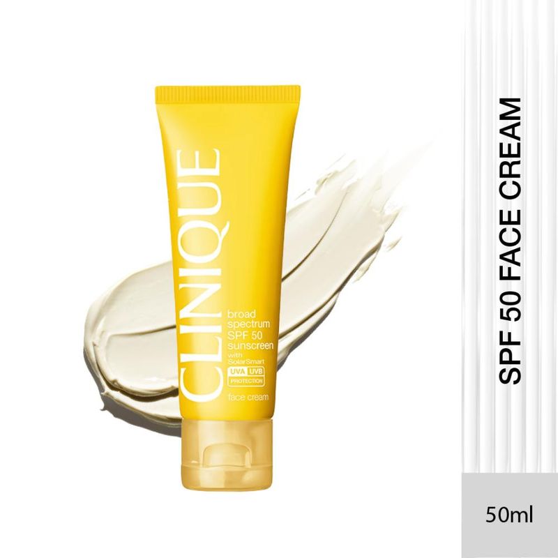Clinique SPF 50 With/Avec UVA UVB Protection Face Cream