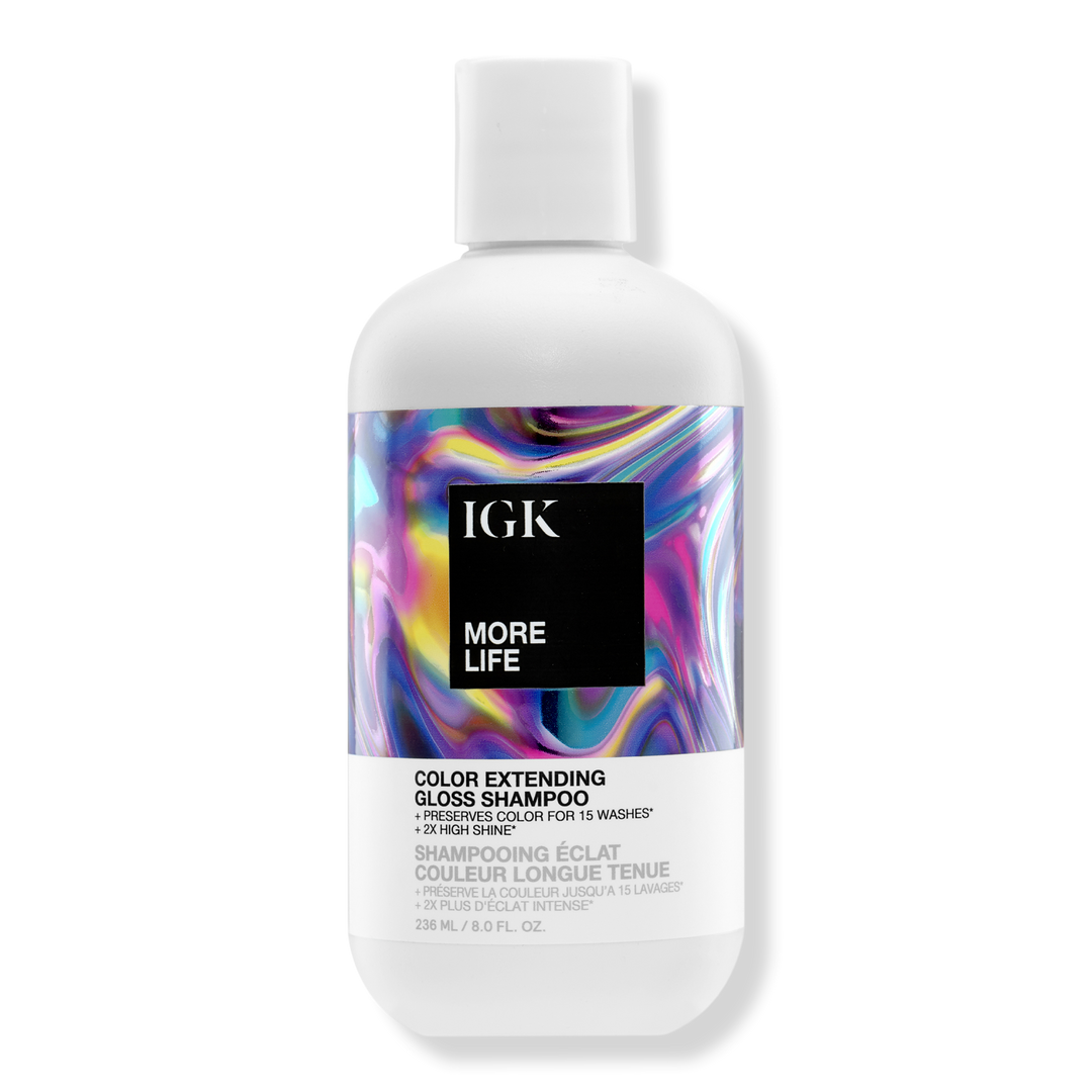 IGK More Life Color Extending Gloss Shampoo