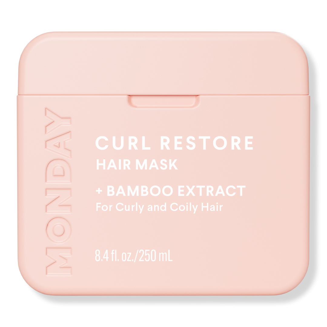 MONDAY Haircare CURL RESTORE Hair Mask with Bamboo Extract for Curly & Coily Hair