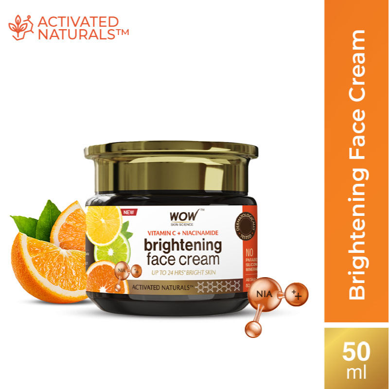WOW Skin Science Vitamin C & Niacinamide Face Cream- For All Skin Types