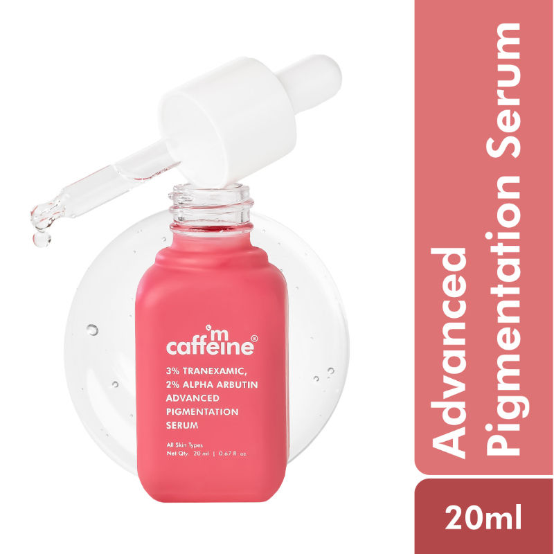 MCaffeine CLEAR GLOW 3% Tranexamic, 2% Alpha Arbutin Advanced Pigmentation Serum