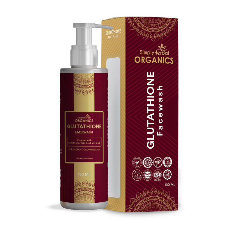 Simply Herbal Organics L-Glutathione Face Wash