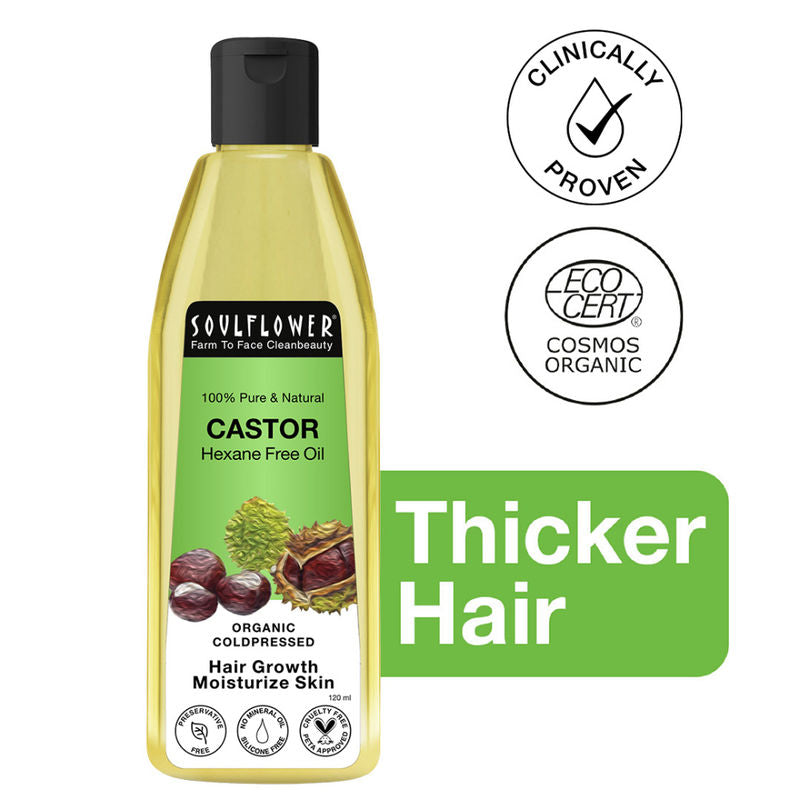Soulflower Coldpressed Castor Carrier Oil