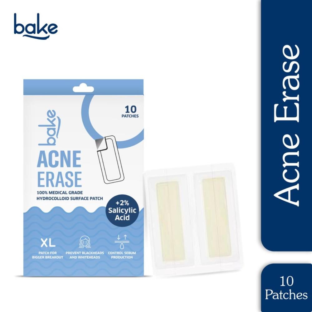 BAKE Xl Salicylic Acid Acne Patches - 10 Hydrocolloid Strips