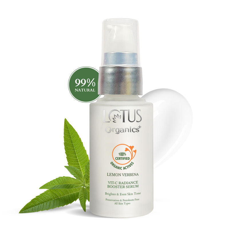 Lotus Organics Vit-C Radiance Booster Serum - Lemon Verbena