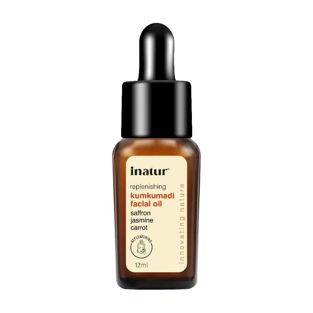 Kumkumadi Facial Oil, Ayurvedic Thailam for Glowing Skin With Saffron & Carrot Oil, For All Skin