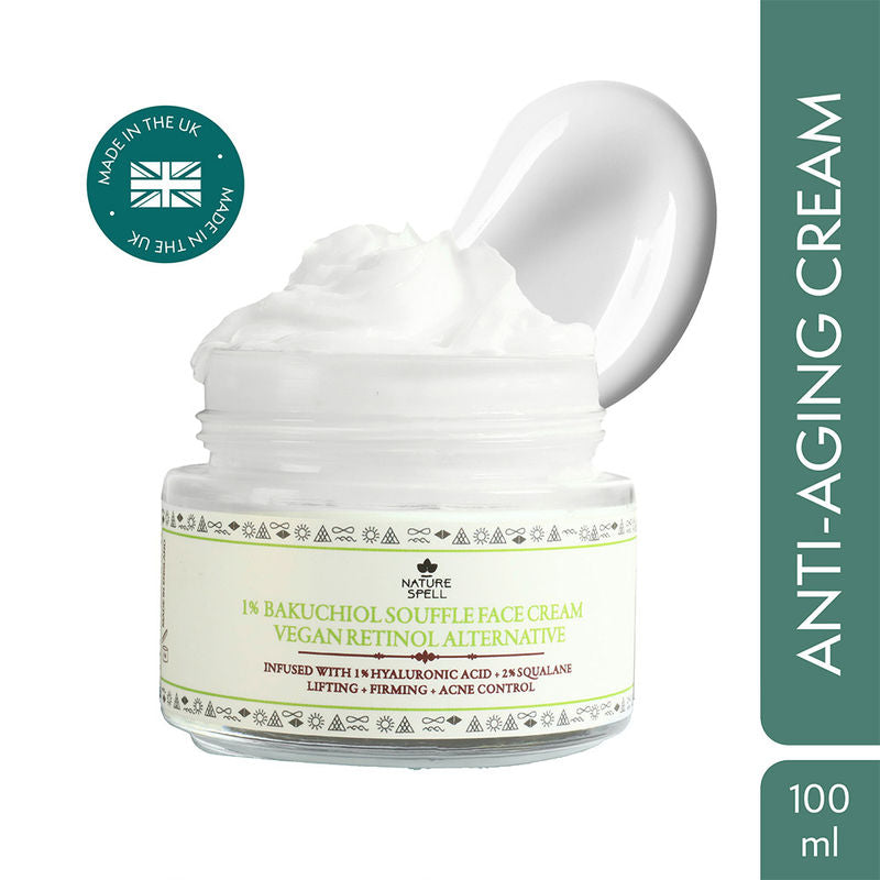 Nature Spell Vegan Retinol Face Moisturiser