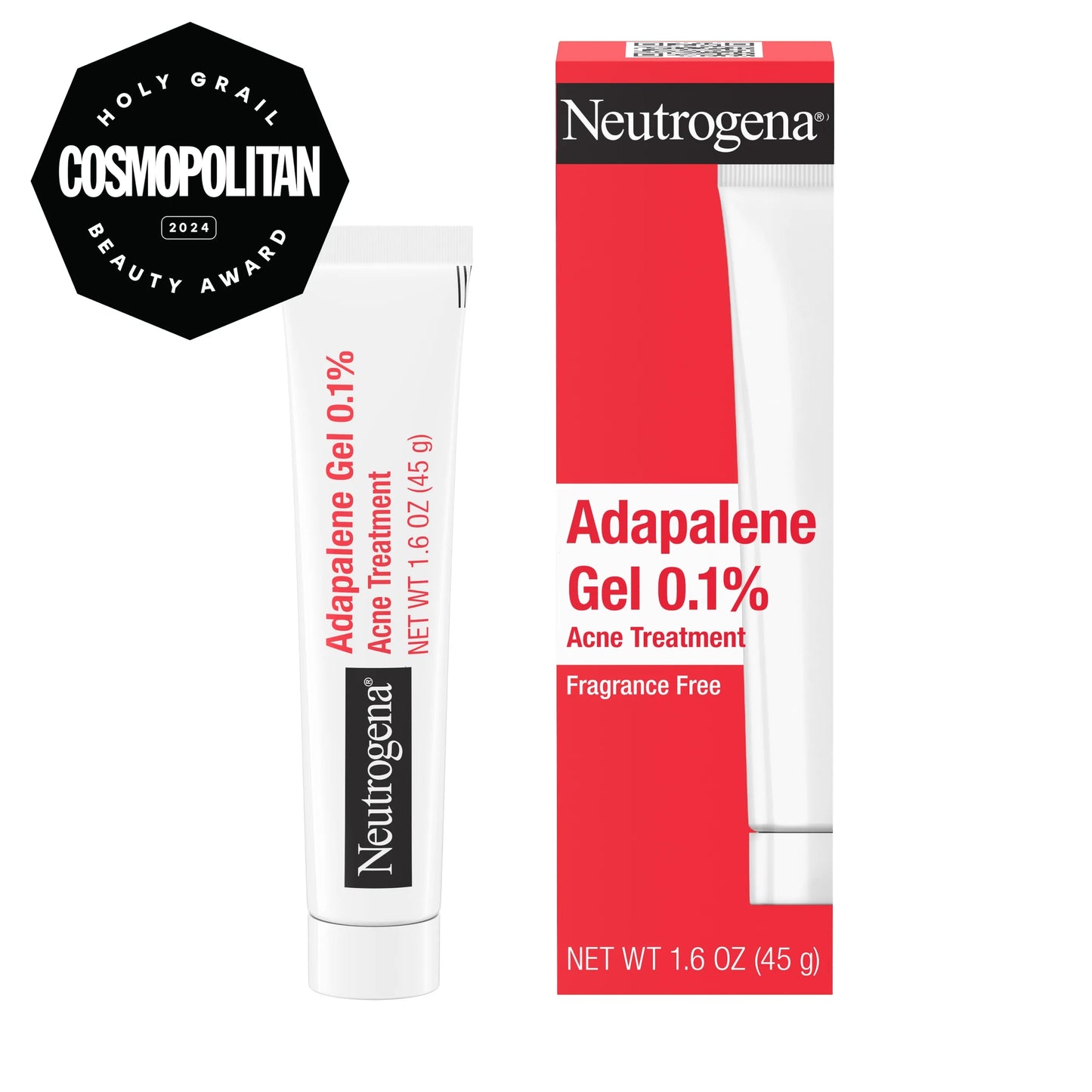 Neutrogena® 0.1% Adapalene Gel Acne Treatment, 1.6 oz