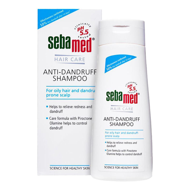 Sebamed Anti-Dandruff Shampoo, PH 5.5. Oily Hair & Dandruff Prone Scalp