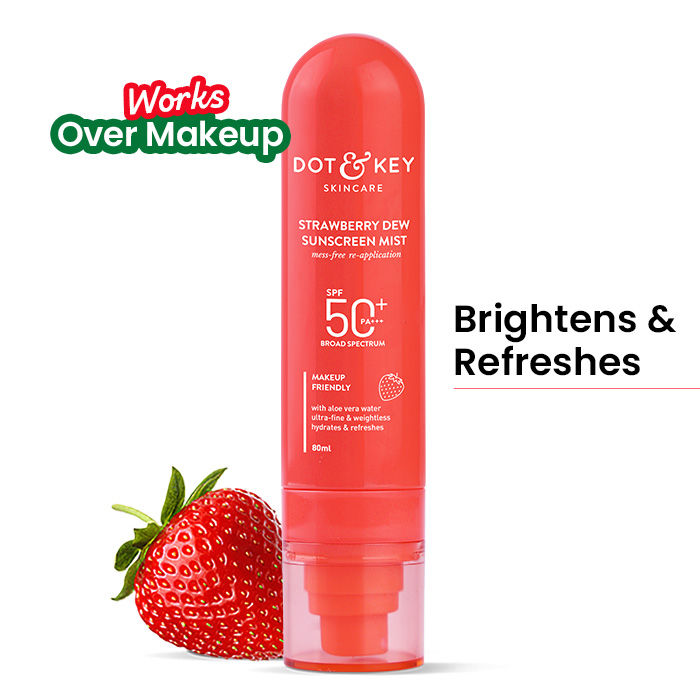Dot & Key Strawberry Dew Sunscreen Mist SPF 50+ PA++++ (80ML)