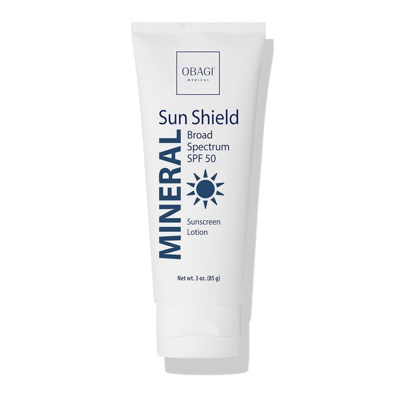 Obagi Sun Shield Mineral SPF 50 Protects Against Premature Skin Aging, Noncomedogenic