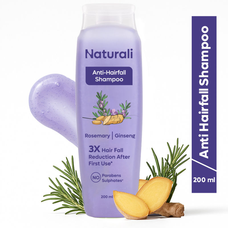 Naturali Anti-Hairfall Shampoo with Rosemary Oil & Ginseng Extract
