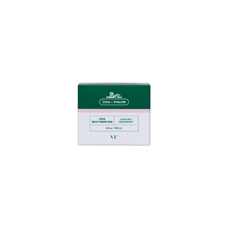 Vt Cica Mild Toner Pad 60Ea
