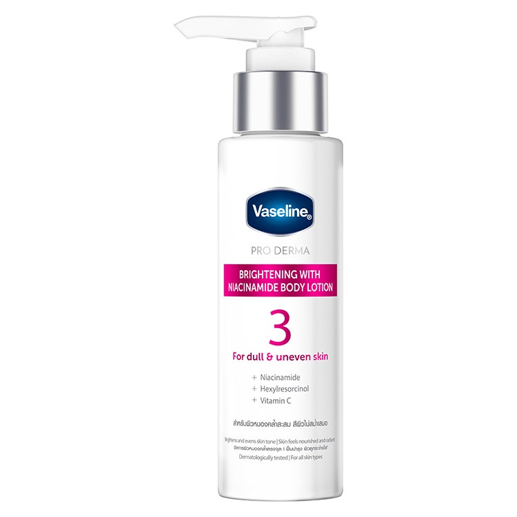 Vaseline Pro Derma Brightening With Niacinamide Body Lotion 95Ml