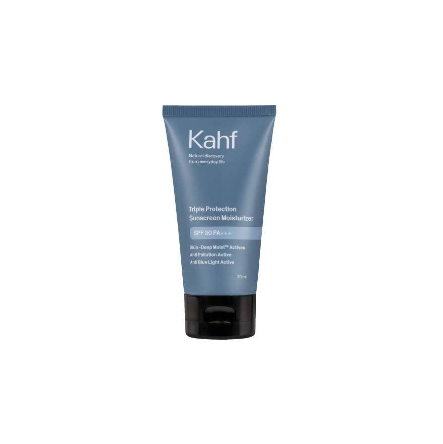 Kahf Triple Protection Sunscreen Moisturizer Spf30 Pa+++ 30Ml