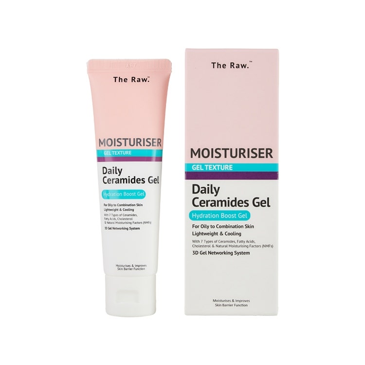 The Raw Daily Ceramides Gel Moisturiser 50Ml