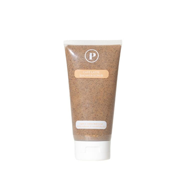 POP Cafe Latte Shower Scrub 160g