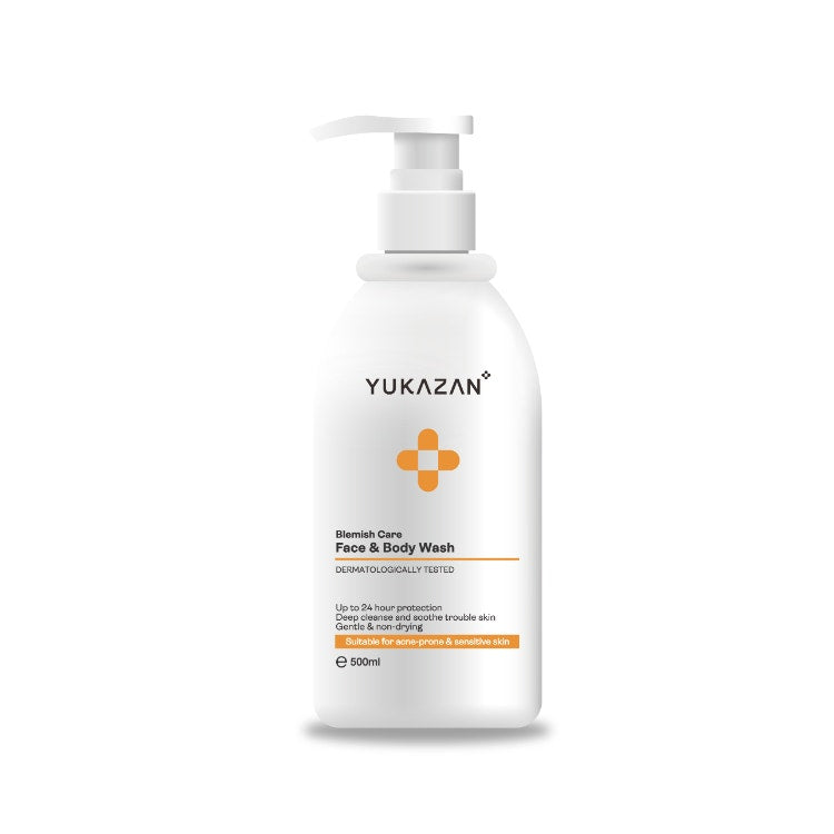 Yukazan Blemish Care Face & Body Wash 500Ml