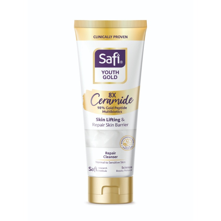 Safi Youth Gold 8X Ceramide Repair Cleanser 100G