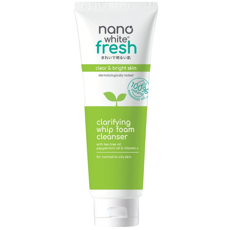 Nanowhite Fresh Clarifying Whip Foam Cleanser 100G