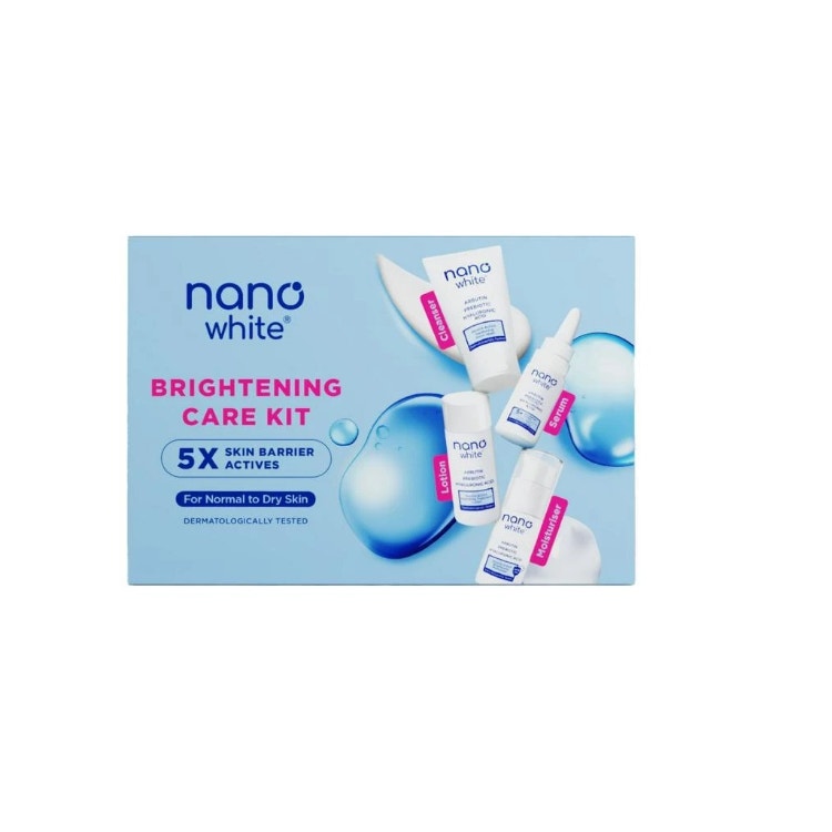 Nanowhite Double Action Trial Set (Cleanser 10Ml +Moisturizer 10Ml + Lotion 20Ml + Serum 7Ml#