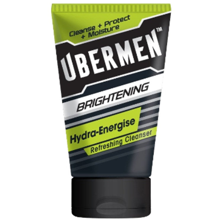 Ubermen Brightening Hydra-Energise Refreshing Cleanser 100Ml