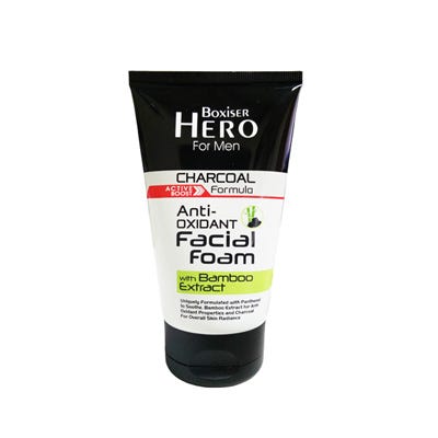 Hero For Men Oil Control Formula Anti-Oxidant Facial Foam 100Ml