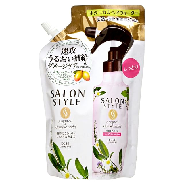 Kose - Salon Style Argan Oil & Organic Herbs Hair Water Moist