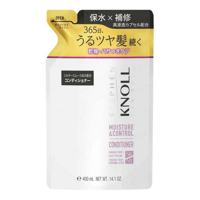 Kose Stephen Knoll Moisture & Control Conditioner W Refill