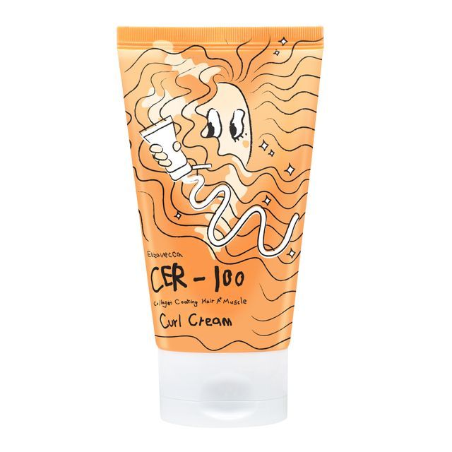 Elizavecca CER-100 Collagen Coating Hair A+ Muscle Curl Cream 120ml