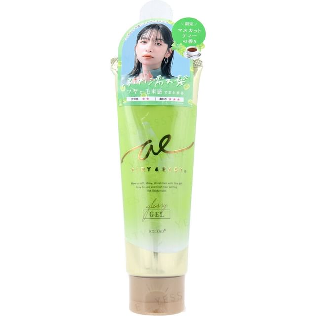 Cosmetex Roland Airy & Easy Glossy Hair Gel Muscat Tea Edition
