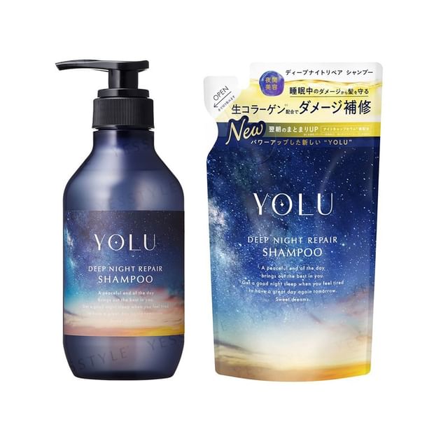 YOLU Deep Night Repair Shampoo Renewal 350ml Refill