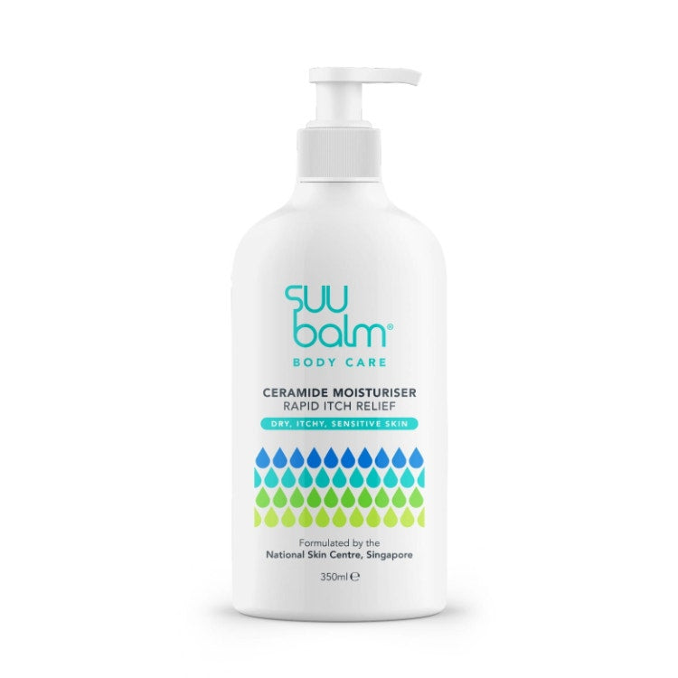 Suu Balm Body Care Moisturiser Rapid Itch Relief 350Ml
