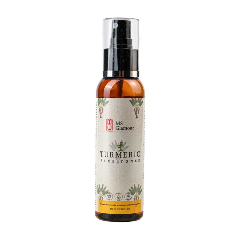 MS Glamour Turmeric Face Toner - Haldi Toner For Glowing Skin, Anti-Acne Face Mist