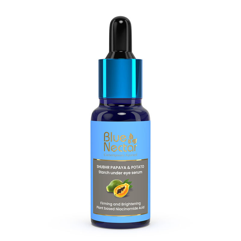 Blue Nectar Papaya Under Eye Serum for Dark Circles & Puffiness