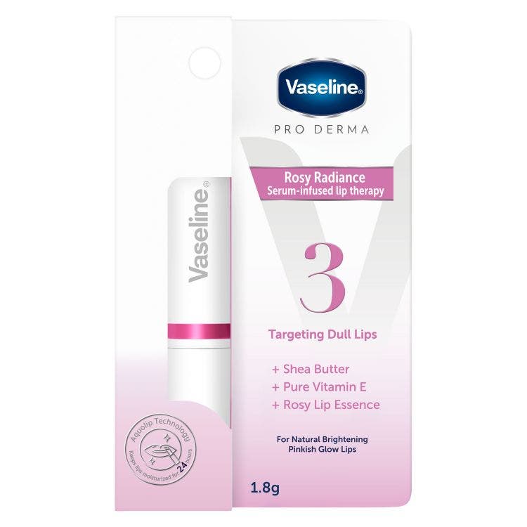 Vaseline Pro Derma Rosy Radiance Lip 1.8G