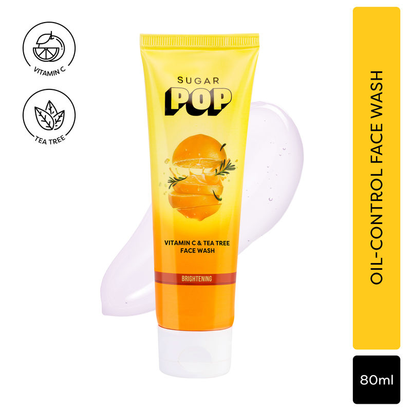 SUGAR POP Vitamin C & Tea Tree Face Wash