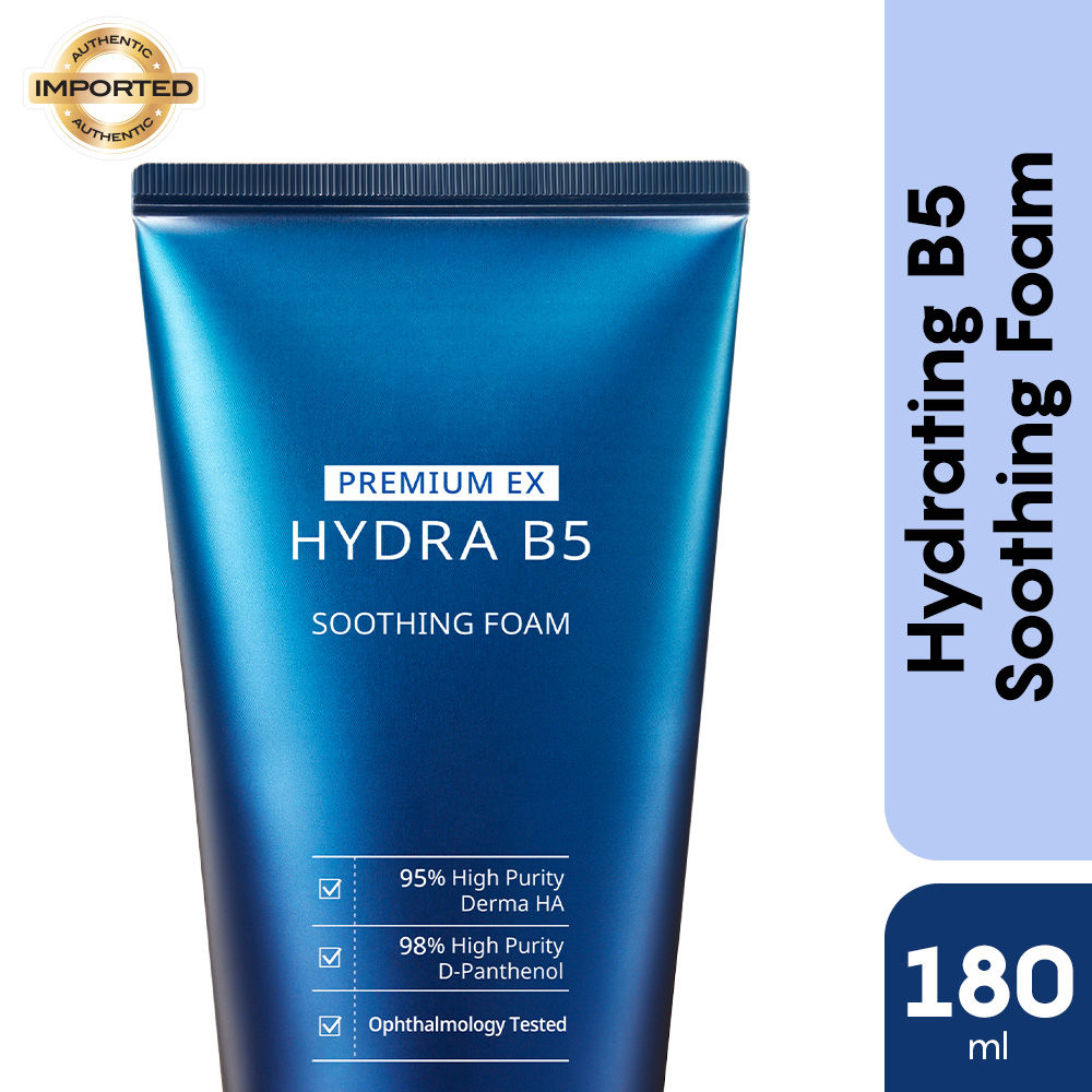 AHC Premium EX Hydra B5 Soothing Foam Face Cleanser