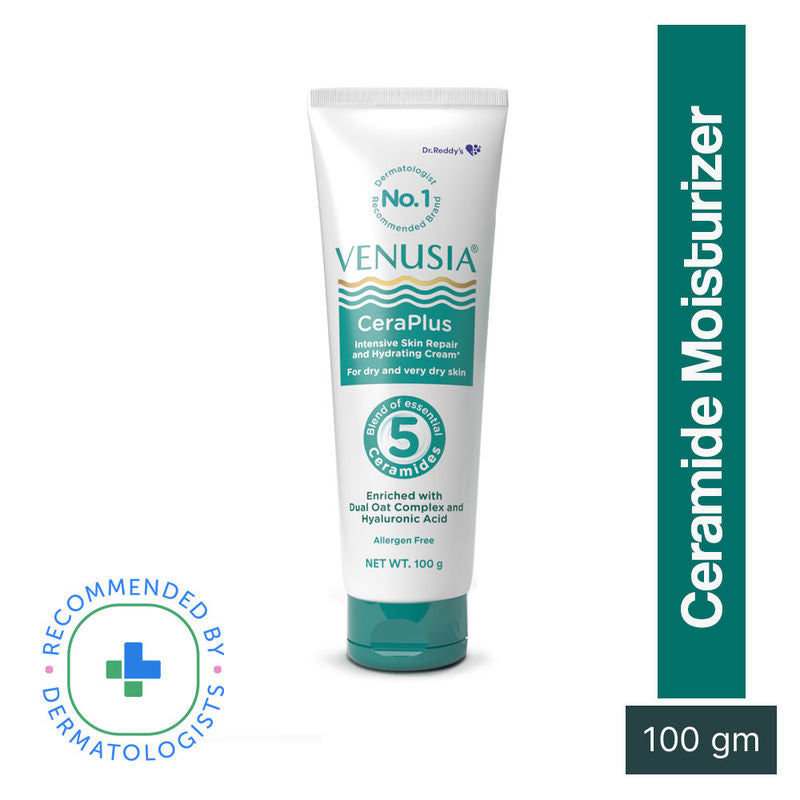 Venusia CeraPlus Cream for dry skin | All-Day Intense Hydration| 100g