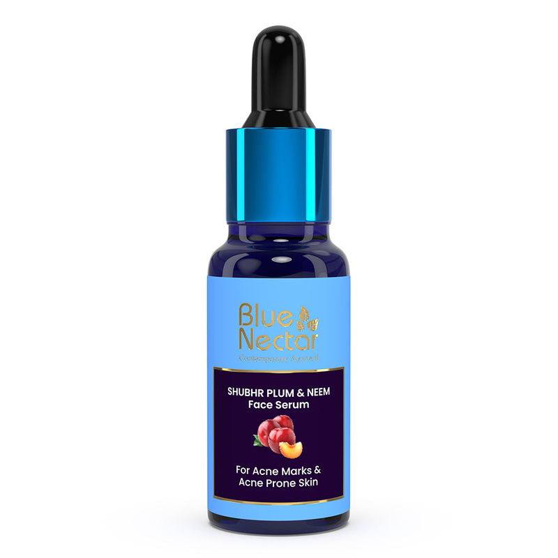Blue Nectar Plum Face Serum for Acne Prone Skin & Acne